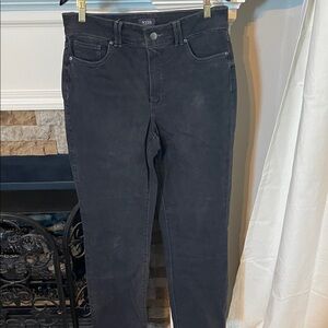 NYDJ Charcoal Denim Marilyn Straight Jean- 12T -NWOT